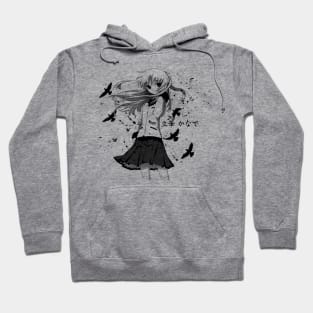 Angel ink splatters Hoodie